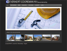 Tablet Screenshot of everaert-cooreman.com